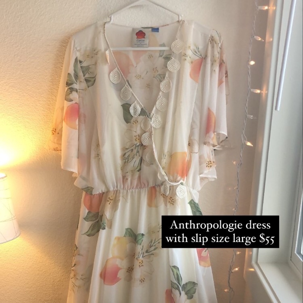 Anthropologie Maxi dress
